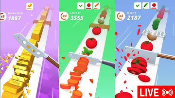 perfect slice gameplay video in live 🛑 stream 🎮 part 3