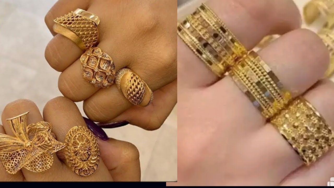 Buy Charu Gold Ring Online in India | Kasturi Diamond