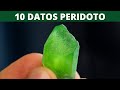 10 DATOS INTERESANTES DE LA PIEDRA PERIDOTO