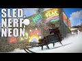 RUST: Sleds, Snowball Launchers and Neon signs!!