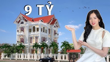 CHOÁNG NGỢP trước sự hoành tráng của căn biệt thự Pháp tân cổ " NỔI NHẤT XÃ " | Kiến trúc ACHI