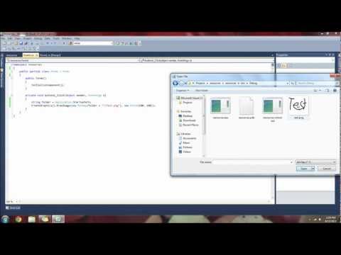 C# Importing Resources Tutorial - Properties.Resources C#