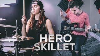 Skillet - Hero - Kristina Schiano & Cole Rolland (Cover) chords