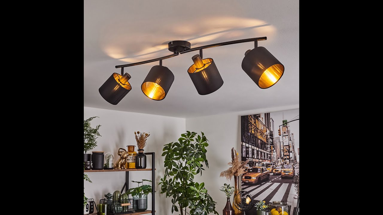 Alsen Ceiling Light black H3643877 | illumination.co.uk