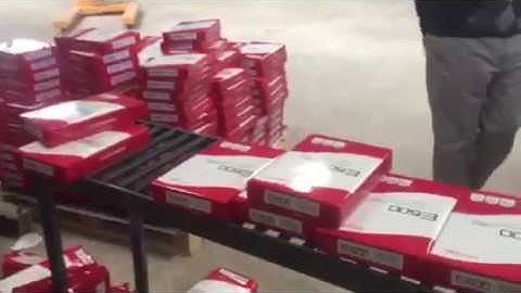 Automatic A4 COPY PAPER CUTTING (double rotary knife) AND REAM PACKING MACHINE DTCP A4 35 20190605