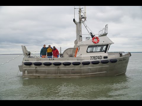 Commercial salmon fishing boat tour! inside a Bristol bay gillnet