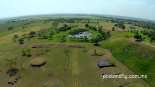 Tamtoc desde el aire Huasteca