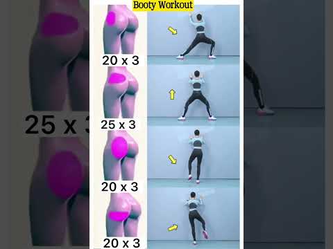 4 Actions For Women To Grow Booty Fast At Home #bootyworkout #beginnersworkout #fitness