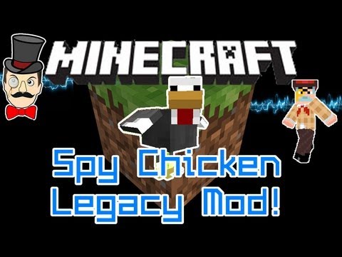 Minecraft Mods - SPY CHICKEN LEGACY Mod! Special Forces Chicken to ...