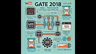 GATE2018 Pipeline: Solving RISC Processor Pipeline: 100 Instructions 100 Instruction Pipelining