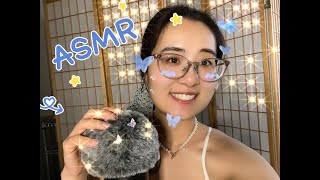 ASMR - bug searching 🦋 (searching & mouth sounds) ft. cicada sounds