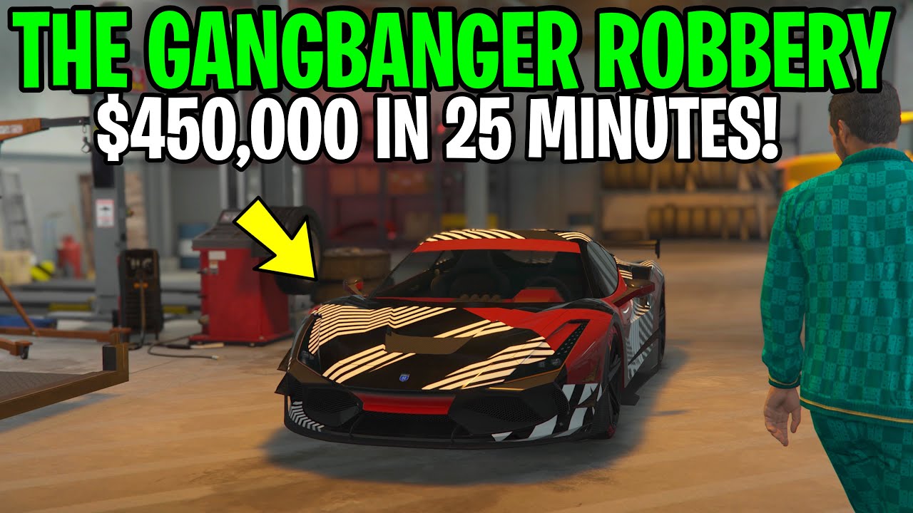 The Gangbanger Robbery Guide To Unlock Stanier Le Cruiser - GTA