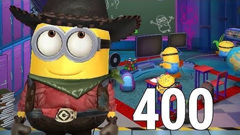 Minion Rush Cowboy Back To School Event - Gameplay Part 400 (iOS/Android Games)