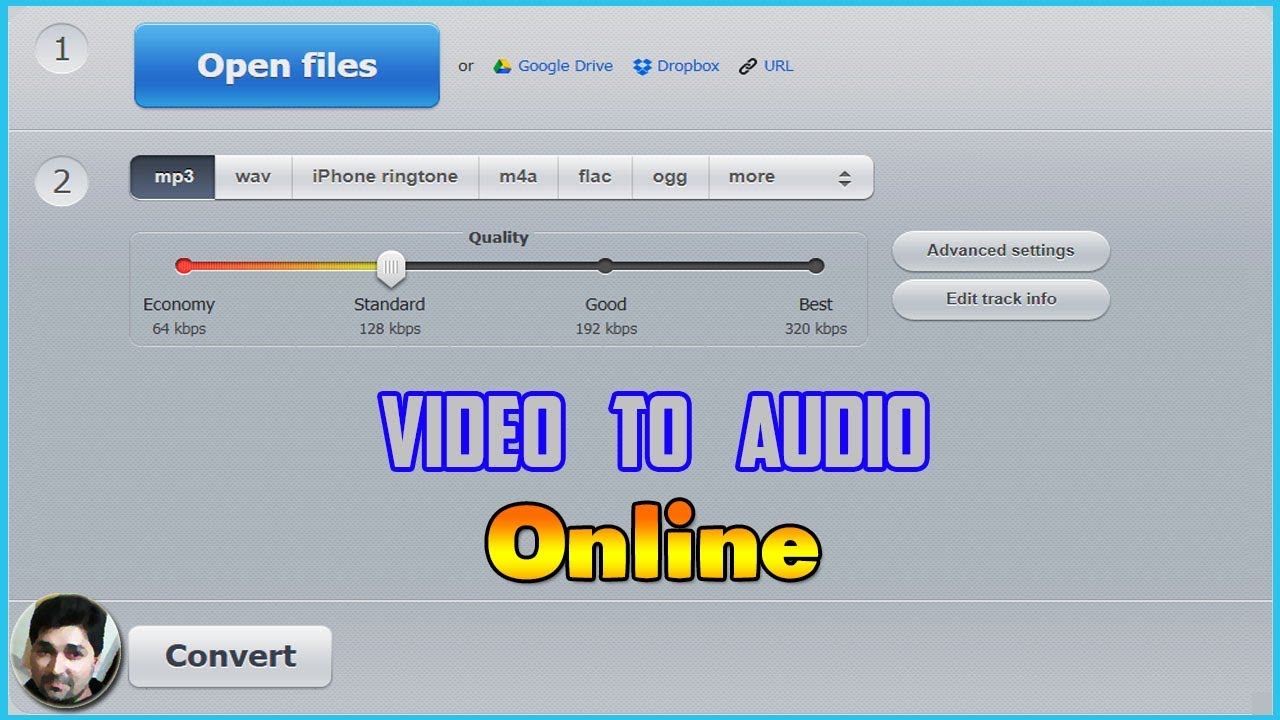 Video to Audio Online Converter How to convert video to