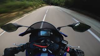 FIRST RIDE - YAMAHA R3 2020 STOCK [4K/RAW]