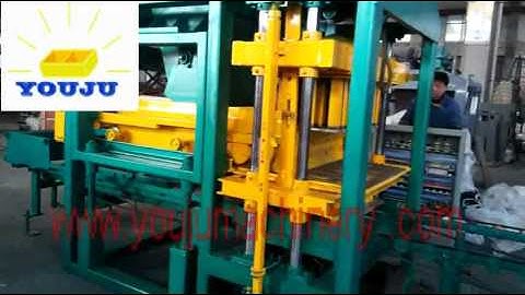 QTJ4 25 semi auto block making machine
