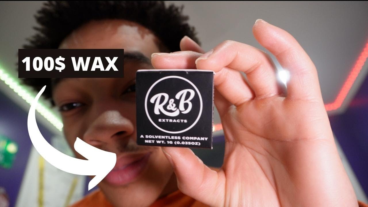 TRYING THE MOST EXPENSIVE WAX ( R&B EXTRACTS ) YouTube