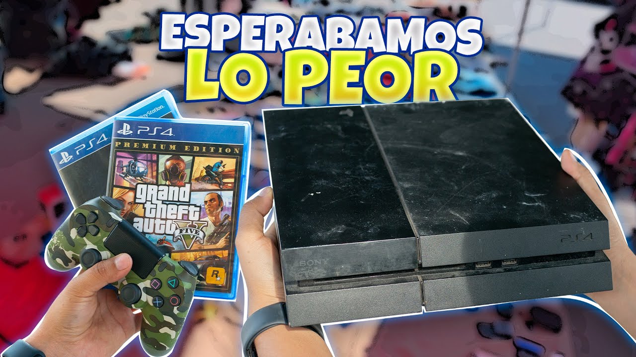 Fuimos al TIANGUIS por una PS4 y ESTO PASO...😰