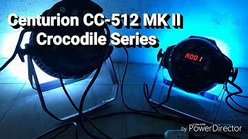 Tutorial - Centurion CC-512 MK II - Crocodile Series - DMX Controller 2024
