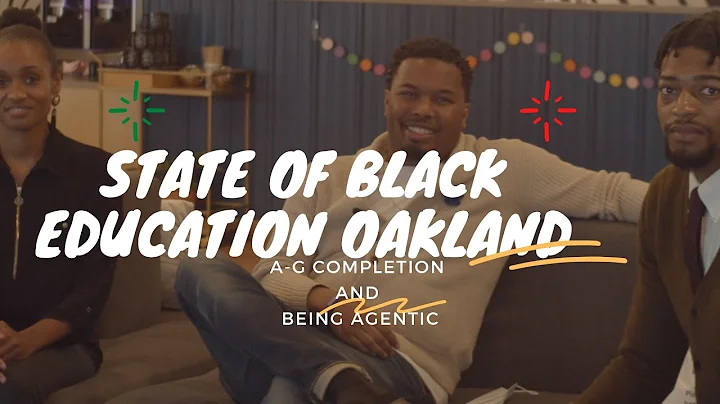 Maiya Edgerly and Charles Cole iii discuss A-G completion and State of Black Education in Oakland.