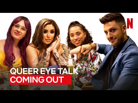 Coming-Out - Unser Weg zu uns selbst | Wikiriot und Jolina Mennen beim Queer Eye Talk | NETFLIX