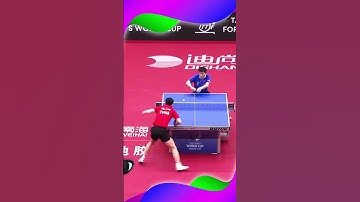 Flick Backhand Fan Zhendong vs Forehand Topspin  Ma Long #卓球 #乒乓球 #pingpong #sports #tabletennis #wo