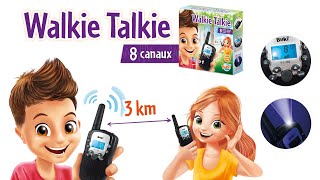 Les loulous ont testé les Talkie Walkie de Buki France