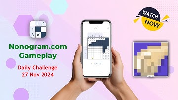 Nonogram.com Logic Puzzle Game | Daily Challenge 27 Nov 2024 #gameplay #dragontooth