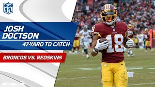Kirk Cousins' 47-Yd TD Bomb to Josh Doctson to Extend the Lead! | Broncos vs. Redskins | NFL Wk 16 Net Worth