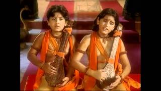 Luv & Kush Singing Ramayan for Lord Rama [Full Song] Brave Sons of Mother Sita Lav and Kush Ramayana