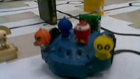 Scribbler Robot follows the line.wmv