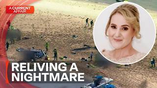 Widow of woman killed in Sea World chopper crash speaks of his grief | A Current Affair