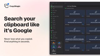 Full CopyMagic – The Smartest Clipboard Manager for macOS. Update
