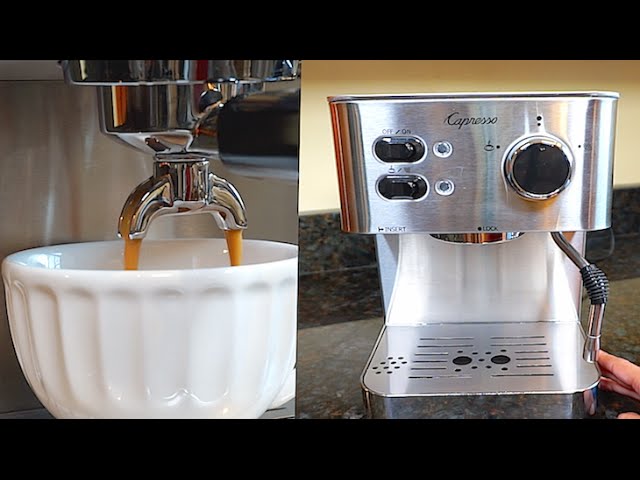 Do I Need an Espresso Maker? Capresso Espresso Machine Review - C