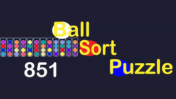 Ball Sort Puzzle Level 851