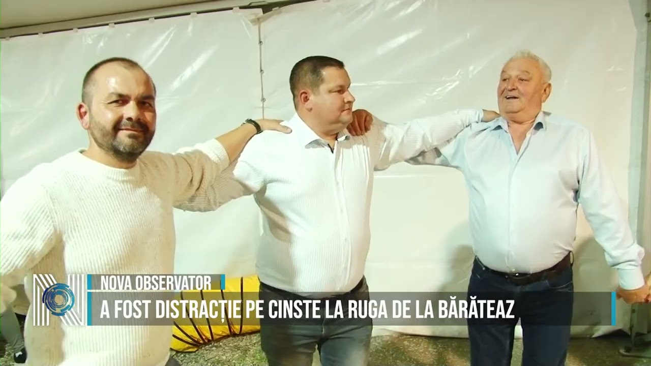 A FOST DISTRACȚIE PE CINSTE LA RUGA DE LA BĂRĂTEAZ