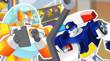 Blades Vs Chase | Transformers Rescue Bots | Full Episodes | Transformers Junior