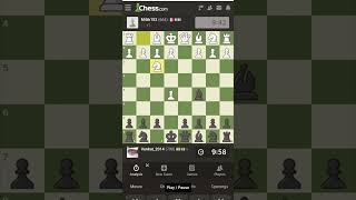 How to take the opponent's Queen with Black pieces in 6 moves (Englund Gambit : Rosen Trap).