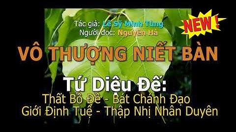 Vô Thượng Niết Bàn Tứ Diệu Đế - Lê Sỹ Minh Tùng