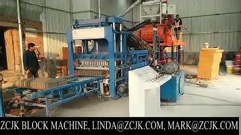 How to make brick? QTY4-15 hydraulic block making machine