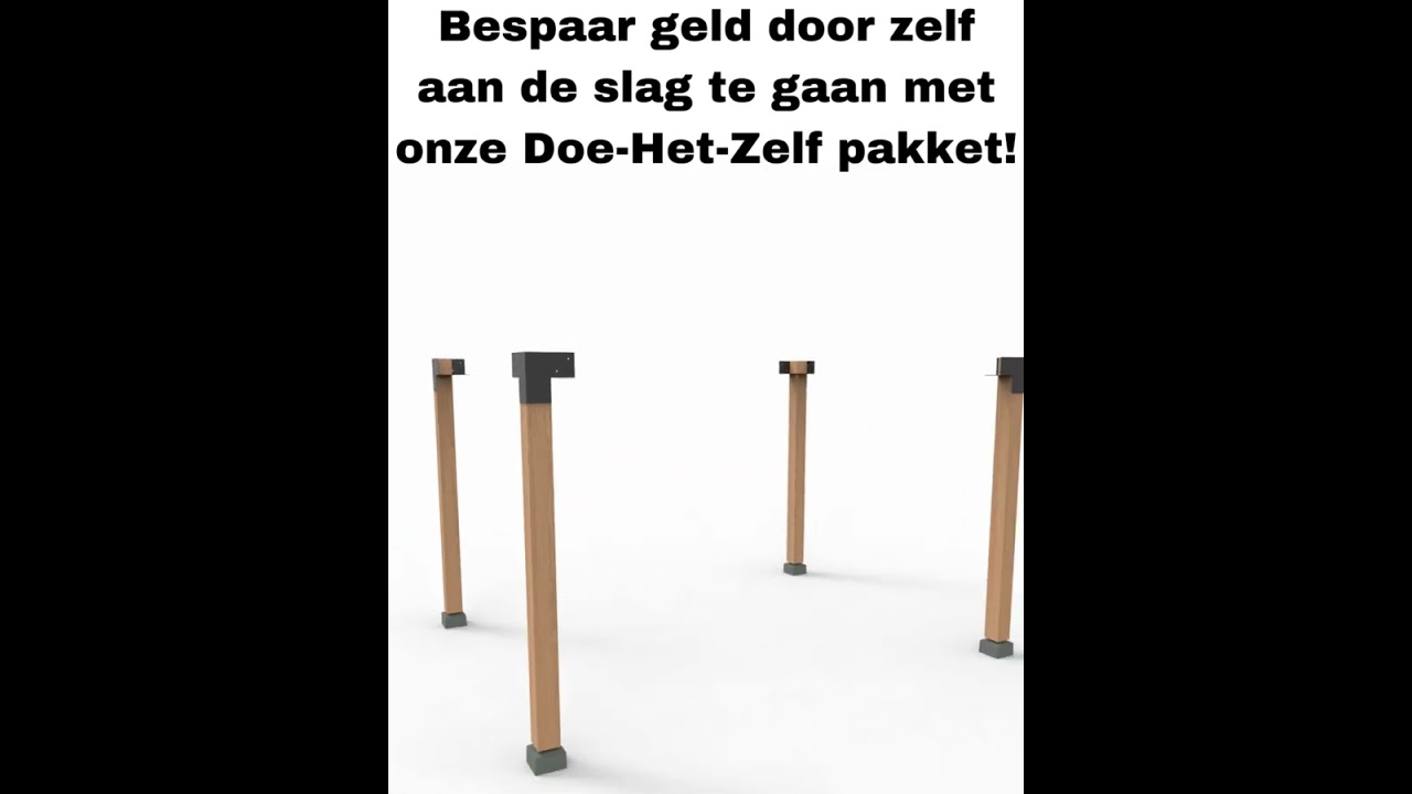 Start Vandaag nog met het Bouwen van jouw eigen Pergola en maak je Buitenruimte Uniek!