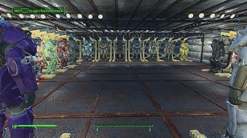Fallout 4 My Power Armour Collection