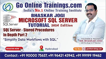 SQL Server - Stored Procedures In Depth Part 2 of 4