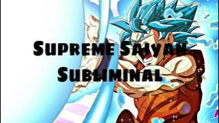 Supreme Saiyan Subliminal [Level 1: Physiology and Transformations]