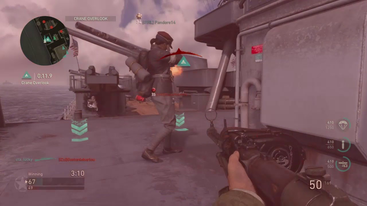 COD WW2: MG15 hipfire only challenge - YouTube