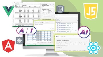 New SpreadJS AI-Assistant Add-On in JavaScript Spreadsheets