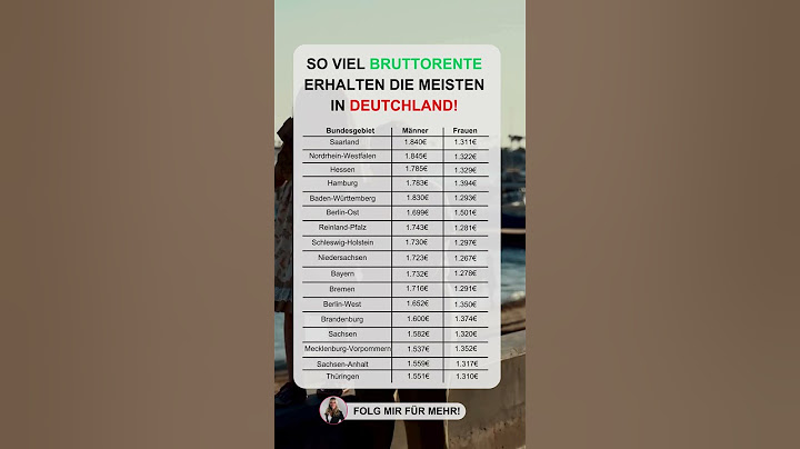 So viel Rente erhalten die meisten in Deutschen!