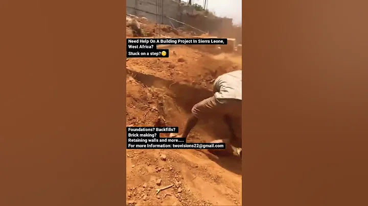 Backfilling In Sierra Leone, West Africa (Man Is Power) 🇸🇱 #manpower