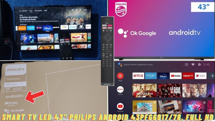 Smart TV Philips 43 Pulgadas 43PFD6917/77 Full HD Android