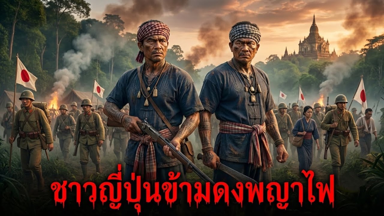 ชาวญี่ปุ่นข้ามดงพญาไฟ: เมื่ออาวุธสงครามพ่ายแพ้อาถรรพ์ป่าไทย #ป่าอาถรรพ์ #เสือสมิง #เรื่องเล่า 